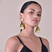 Culturesse Filicia Fashion Fruit Drop Earrings (for non-pierced ears) images 1