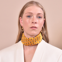 Culturesse Dairine Gold Solid Huggie Earrings images 1