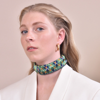 Culturesse Girlfriend Gold Chain Earrings images 1