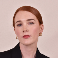 Culturesse Evette Gold Twisted Huggie Earrings images 1