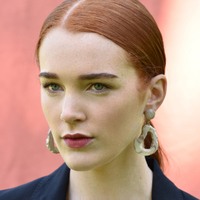 Culturesse Esta Neutral Drop Earrings (my ears are not pierced) images 1