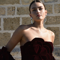Culturesse Reva Shell Sparkle Earrings images 1