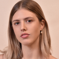 Culturesse Grace Dainty Freshwater Pearl Stud Earrings images 1