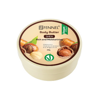Fennel Shea Body Butter 200g Vegan Moisturising Hydrating Skin Cream Bundle Of 6 images 1