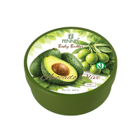 Fennel Avocado Olive Body Butter 200g Vegan Moisturising Skin Cream Bundle Of 3 images 1