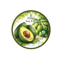 Fennel Avocado Olive Body Butter 200g Vegan Moisturising Skin Cream images 1
