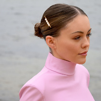 Culturesse Eyre Freshwater Pearl Hair Clip images 1