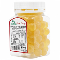 Candy Cottage Eucalyptus Drops 250gm Old Fashioned Lollies Sweets images 1