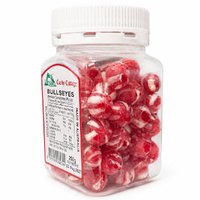 Candy Cottage Bullseyes 250gm Old Fashioned Lollies Sweets images 1