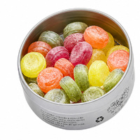Simpkins Sugar Free Mixed Fruit Drops 150g Tin Sweets Candy Lollies images 1