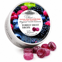 Simpkins Sugar Free Forest Fruit Drops 175g Tin Sweets Candy Lollies images 1