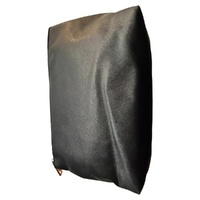 Black Makeup Cosmetic Bag Zip Pouch Toiletry Travel Storage Case images 1