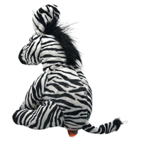 Wild Republic Cuddlkins Zebra Plush Toy Stuffed Animal 30cm images 1