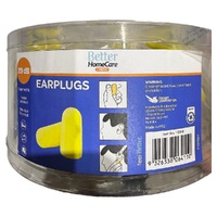 Better Homecare Now Tapered Foam Earplugs 29 dB Noise Block Sleep Work Travel images 2