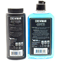 Crewman Ocean Breeze & Sea Salt Gift Set Body Powder & Shower Gel images 2