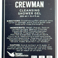 Crewman Ocean Breeze & Sea Salt Shower Gel For Men 250ml Body Wash images 2