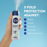 Nivea Men Sensitive Protect Quick Dry Anti-Perspirant 250mL images 2