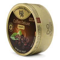 Cavendish & Harvey Deluxe Coffee Drops 175g Tin Sweets Candy Lollies images 2