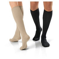 JOBST Travel Compression Sock 15-20mmHg Knee High Black Size 5 images 2