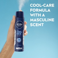 Nivea Men Cool Kick 72H Anti-Perspirant 250mL images 2