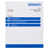 Omron Wrist Blood Pressure Monitor Basic HEM-6161 images 2