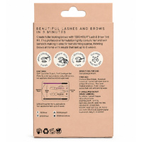 1000HOUR Dark Brown Lash and Brow Tint Kit No Peroxide 12 Applications images 2