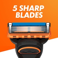 Gillette Fusion5 Razor Handle Plus 4 Cartridges images 2