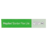 Molnlycke Mepilex Border Flex Lite Foam Dressing 5cm x 12.5cm Pack images 2
