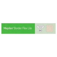 Molnlycke Mepilex Border Flex Lite Foam Dressing 7.5cm x 7.5cm 5 Pack images 2