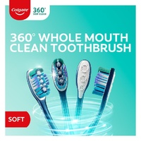 Colgate 360° Whole Mouth Clean Toothbrush Soft images 2