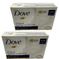 Dove Beauty Cream Bar Original 2 x 90g Twin Pack Moisturising Soap images 2