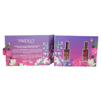 Yardley Mini EDT Gift Set 2 x 10ml Lavender and Rose Vegan Friendly Fragrance images 2
