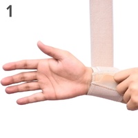 Futuro Wrist Support Strap Adjustable Beige images 2