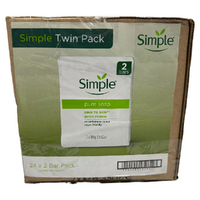 Simple Pure Soap for Sensitive Skin 100g x 48 bars images 2