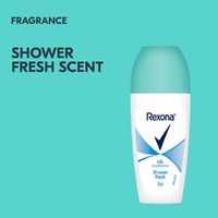 Rexona Antiperspirant Roll On Deodorant Shower Fresh 50mL images 2