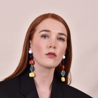 Culturesse Claudette Color Drops Statement Earrings (for pierced ears) images 2