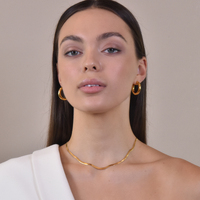Culturesse Oura Modern Muse Snake Chain Choker images 2