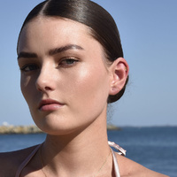 Culturesse Cancer Helix Screw Back Earring (Gold Single Piece) images 2