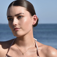 Culturesse Gemini Helix Screw Back Earring (Gold Single Piece) images 2