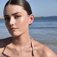 Culturesse Leo Helix Screw Back Earring (Silver Single Piece) images 2