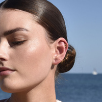 Culturesse Taurus Helix Screw Back Earring (Gold Single Piece) images 2