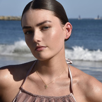 Culturesse Virgo Helix Screw Back Earring (Gold Single Piece) images 2