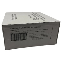 Cavendish & Harvey Sour Lemon Drops 200g Tin Sweets Fruit Candy Lollies x 10 images 2