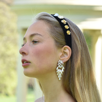 Culturesse Angelica Runway Pearl Splash Earrings (my ears are not pierced) images 2