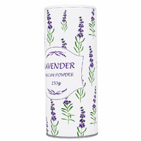 Le Fleur Fresh Lavender Luxury Talcum Powder 250g images 2