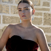 Culturesse Reva Shell Sparkle Earrings images 2