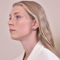 Culturesse Nicolette Pearl Art Stud Earrings images 2