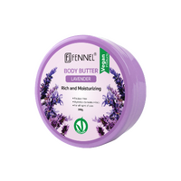 Fennel Lavender Body Butter 200g Vegan Moisturising Skin Cream images 2