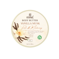 Fennel Vanilla Musk Body Butter 200g Vegan Moisturising Skin Cream Bundle Of 6 images 2