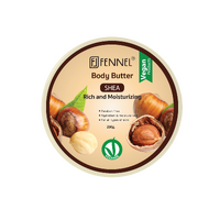 Fennel Shea Body Butter 200g Vegan Moisturising Hydrating Skin Cream Bundle Of 3 images 2